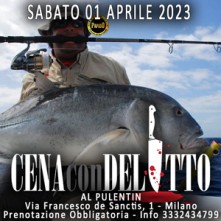 Sabato 1 Aprile 2023 Cena con Delitto Milano