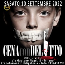 Sabato 10 Settembre 2022 Cena con Delitto Milano