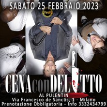 Sabato 25 Febbraio 2023 Cena con Delitto Milano