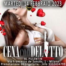 Martedi 14 Febbraio 2023 Cena con Delitto Milano