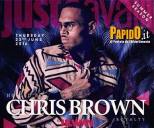 Chris Brown Milano al Just Cavalli Giovedi 23 Giugno 2016