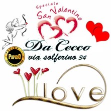 San Valentino Da Cecco Milano a solo 40€ a Persona - Info 3332434799