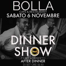 Sabato 6 Novembre 2021 Dinner Show Giussano