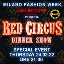 Giovedi 24 Febbraio 2022 Dinner Show Milano