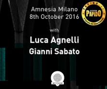 Sabato 8 Ottobre 2016 - Luca Agnelli Amnesia Milano