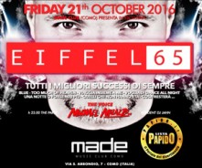Eiffel 65 Made Club Venerdi 21 Ottobre 2016