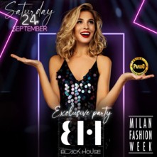 Opening Party Black House Milano Sabato 24 Settembre 2022
