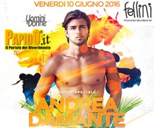 Andrea Damante @ Fellini Pogliano Milanese Venerdi 10 Giugno 2016