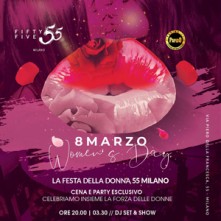 Festa della Donna 55 Milano Venerdi 8 Marzo 2024