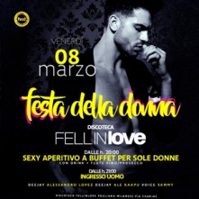 Festa della Donna Fell in Love Pogliano Milanese Venerdi 8 Marzo 2024