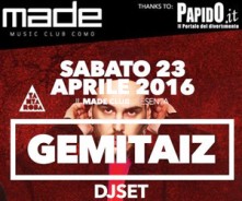 Gemitaiz @ Made Club Como Sabato 23 Aprile 2016