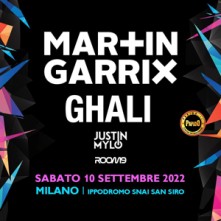 Ghali - Martin Garrix @ Ippodromo San Siro Sabato 10 Settembre 2022 Discoteca di Milano
