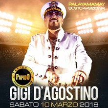Gigi D’Agostino PalaYamamay Busto Arsizio prezzi
