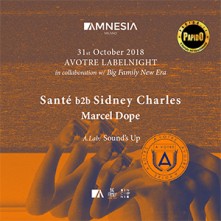 Halloween Santé e Sidney Charles 2018 Amnesia