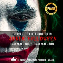 Halloween 2019 Joker Le Banque