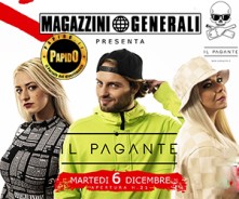 Boom - Il Pagante @ Magazzini Generali Martedi 6 Dicembre 2016