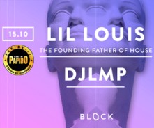 Sabato 15 Ottobre 2016 - Lil Louis Block Milano