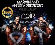 Marvin e Andrea Prezioso Noir Club Sabato 29 Aprile 2017