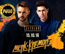 Merk e Kremont sabato 15 ottobre 2016 @ Jet Club 