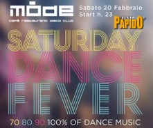 Saturday Dance Fever al Mode di Segrate, Sabato 20 Febbraio 2016