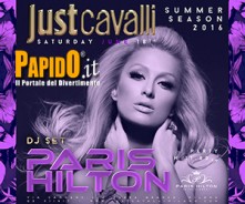 Paris Hilton @ Just Cavalli Milano Sabato 18 Giugno 2016