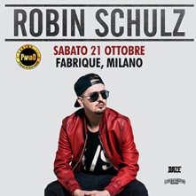 Robin Schulz @ Fabrique Milano