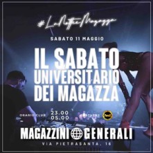 Serata Universitaria Magazzini Generali Milano Sabato 4 Maggio 2024