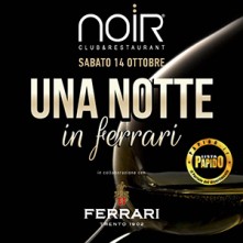 Ferrari Noir Club Sabato 14 Ottobre 2017