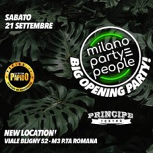 Milano Party People Sabato 21 Settembre 2019 @ Teatro Principe