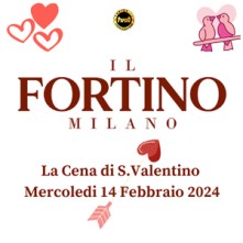 San Valentino Il Fortino Milano Mercoledi 14 Febbraio 2024