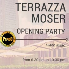 Aperitivo Hotel Hilton Terrazza Moser Mercoledi 20 Giugno 2018