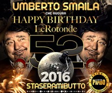Live Umberto Smaila al Le Rotonde Venerdi 11 Novembre