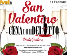 San Valentino con Delitto 2017 Milano