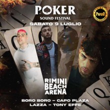 Poker Sound Festival Rimini Beach Arena Sabato 15 Luglio 2022