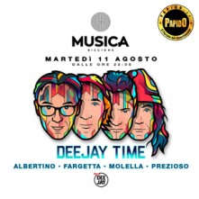 Dee Jay Time Martedì 11 Agosto 2020 @ Musica Riccione