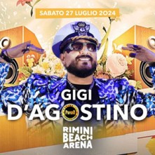 Dj Gigi D’Agostino Sabato 27 Luglio 2024 Beach Arena