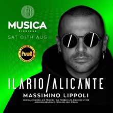 Ilario Alicante Sabato 1 Agosto 2020 @ Musica Riccione