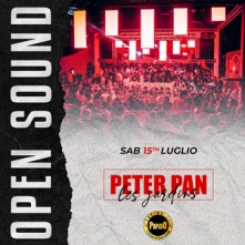 Opening Peter Pan Sabato 15 Luglio 2023