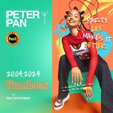 Vidaloca Peter Pan Sabato 20 Aprile 2024