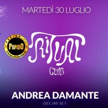 Andrea Damante Ritual Club Martedi 30 Luglio 2019
