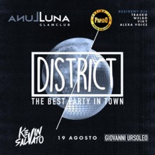 District @ Luna San Teodoro Lunedi 19 Agosto 2019