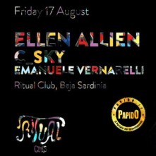 Ellen Allien @ Ritual Baia Sardinia Venerdi 17 Agosto 2018
