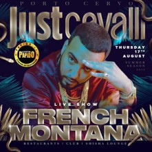 French Montana @ Just Cavalli Porto Cervo Giovedi 17 Agosto 2017