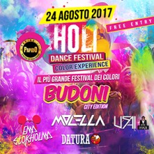 Holi Dance Festival Dj @ Piazza Giubleo Budoni Giovedi 24 Agosto 2017