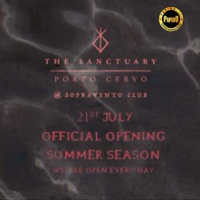 Opening Summer Season The Sanctuary Venerdi 21 Luglio 2023