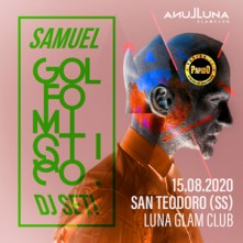Samuel @ Luna Glam Club San Teodoro Sabato 15 Agosto 2020