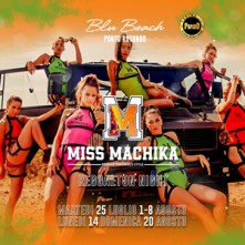 Martedi 25 Luglio 2023 Miss Machika Blu Beach Porto Rotondo