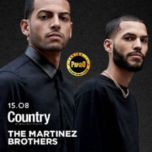 The Martinez Brothers @ Country Porto Rotondo Mercoledi 15 Agosto 2018