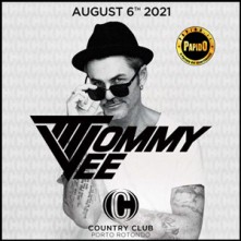 Tommy Vee Venerdi 6 Agosto 2021 @ Country Club
