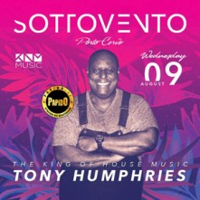 Tony Humphries Dj @ Sottovento Porto Cervo Mercoledi 9 Agosto 2017